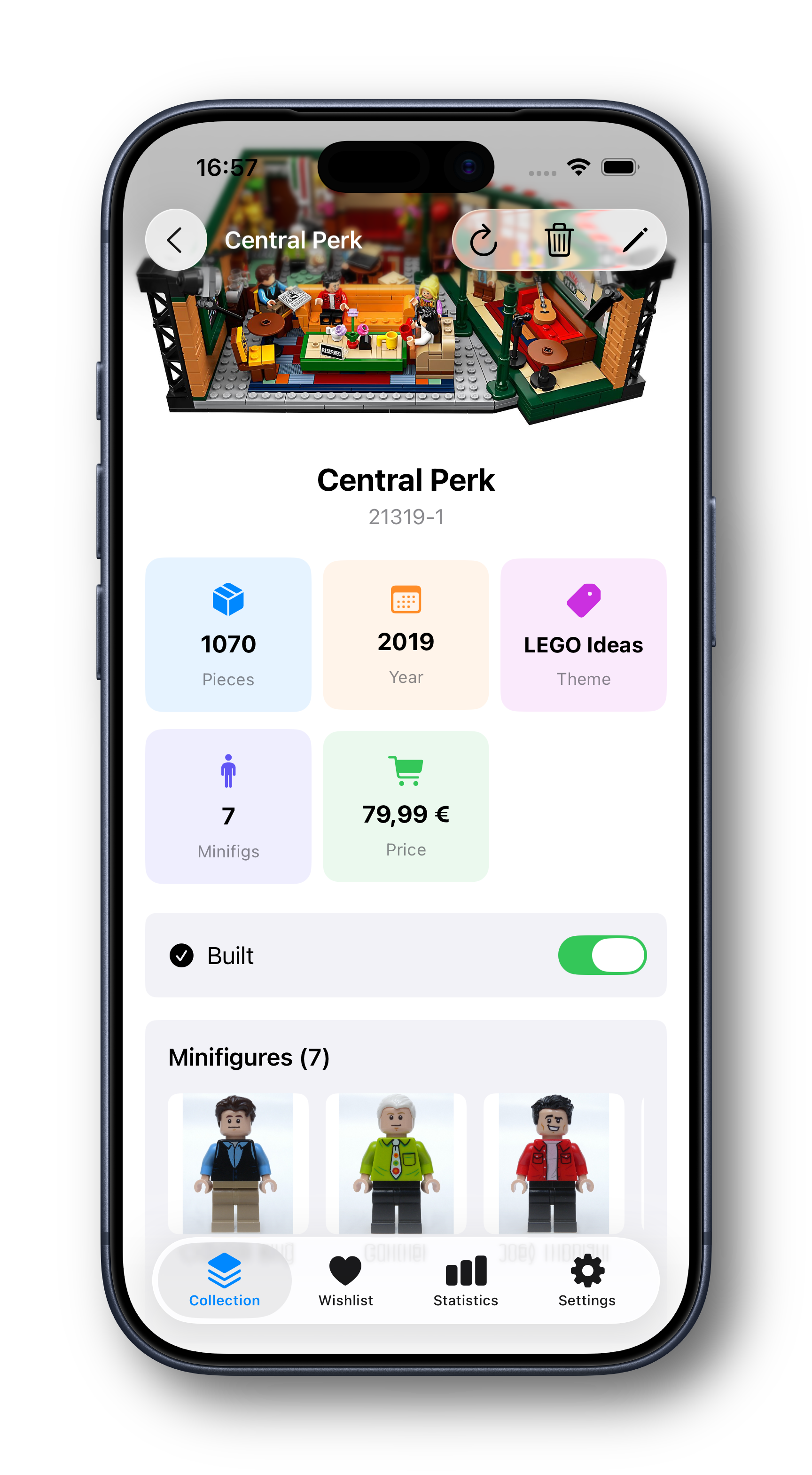 Collection Set Details